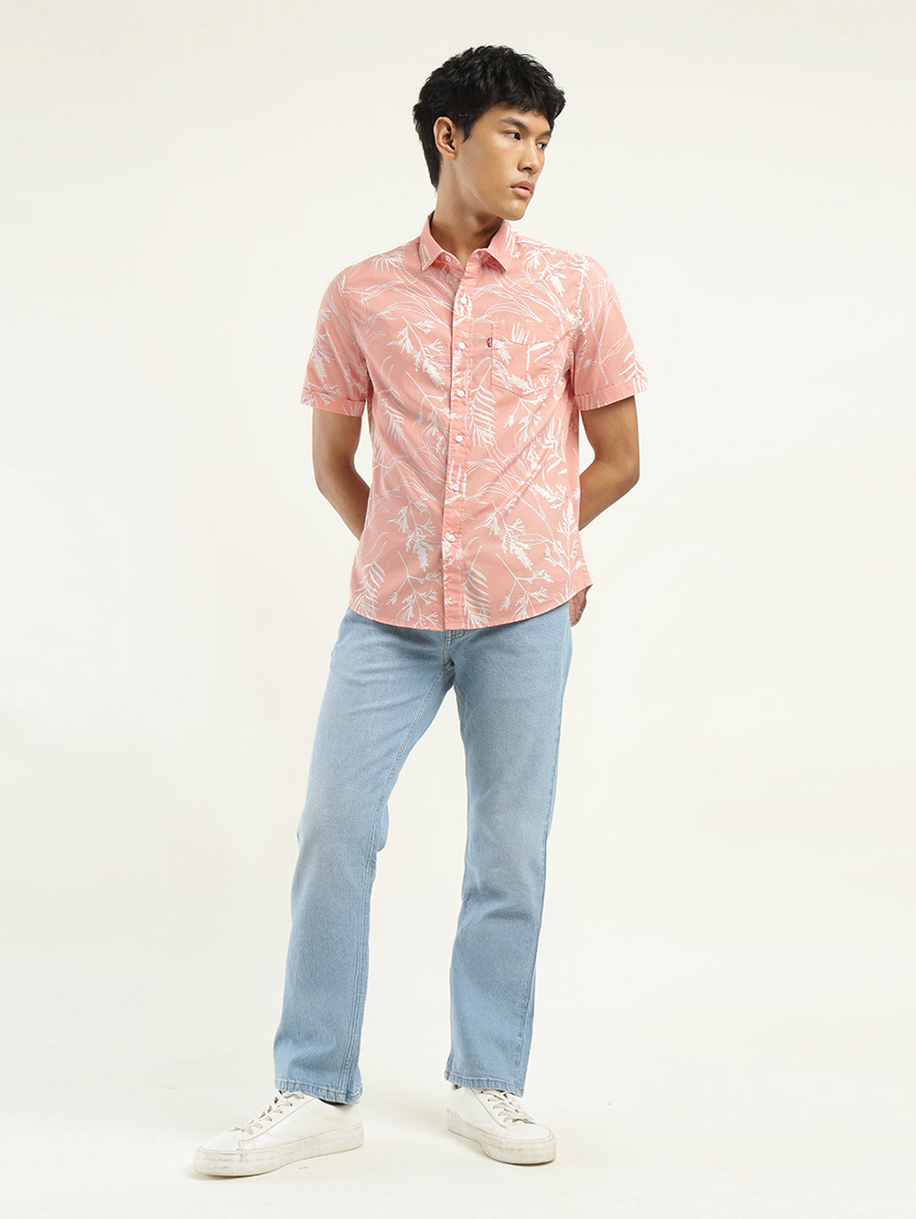 Men's Printed Slim Fit Shirt