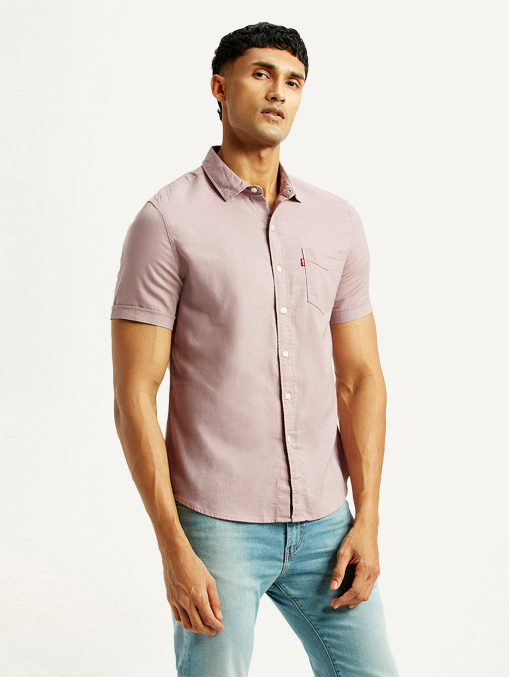 Men's Solid Slim Fit Shirt