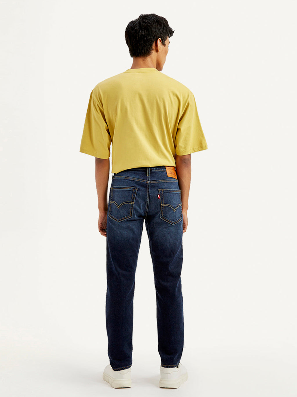Men's 512 Navy Blue Slim Tapered Fit Mid Rise Jeans
