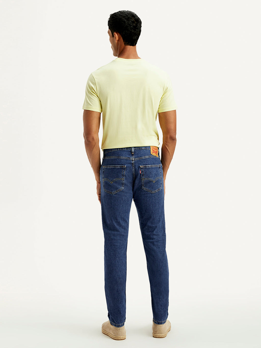 Men's 512 Blue Slim Tapered Fit Mid Rise Jeans