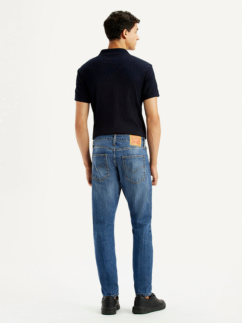 Men's 512 Blue Slim Tapered Fit Mid Rise Jeans