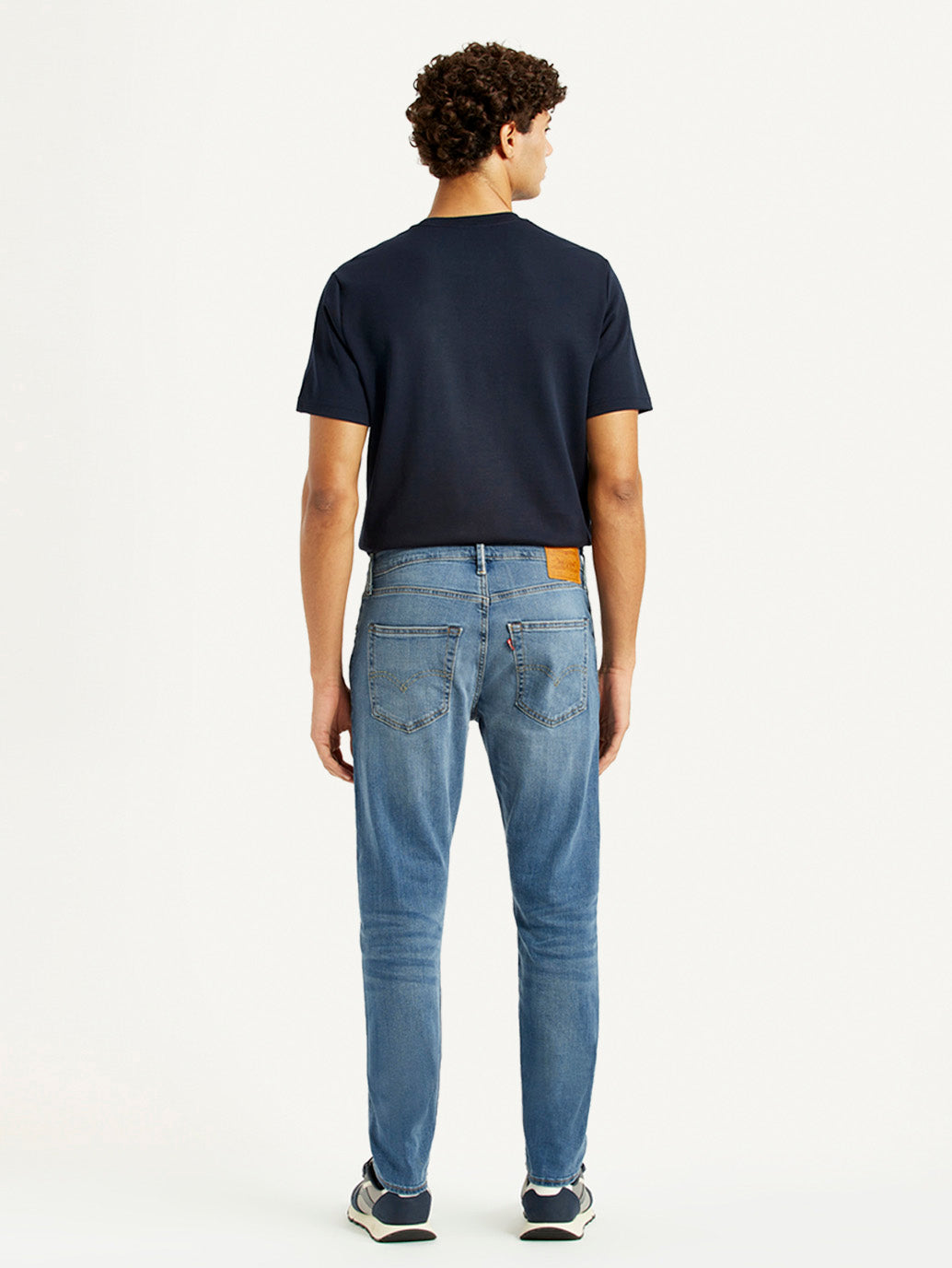 Men's 512 Blue Slim Tapered Fit Mid Rise Selvedge Jeans