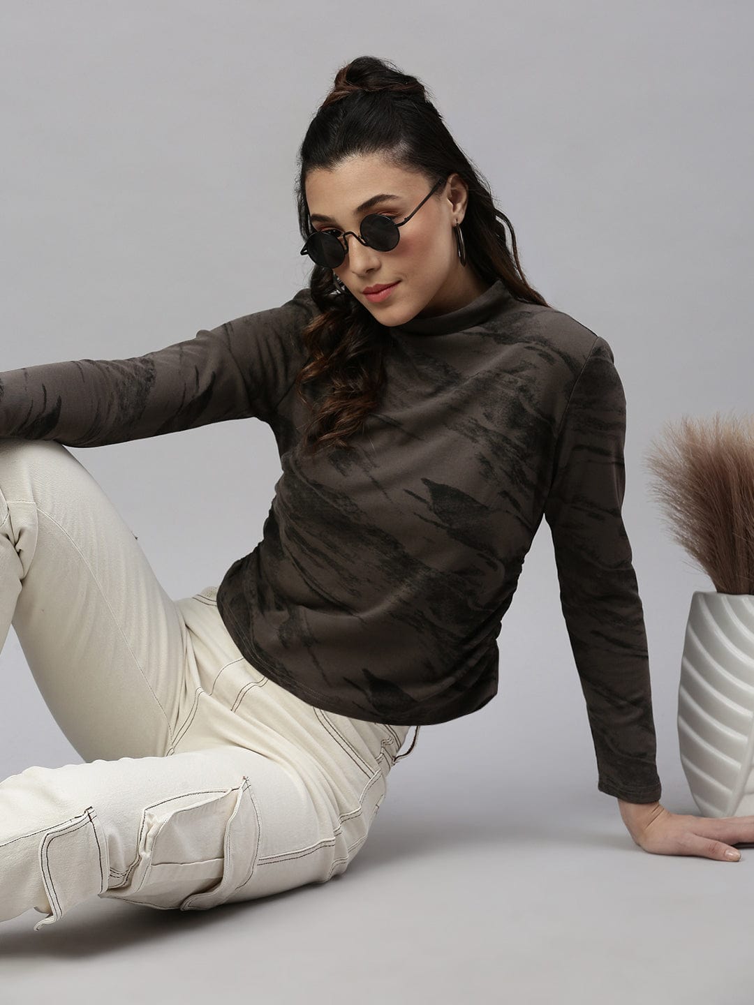 Women's Brown Top