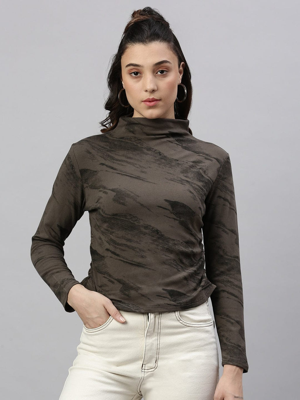 Women's Brown Top