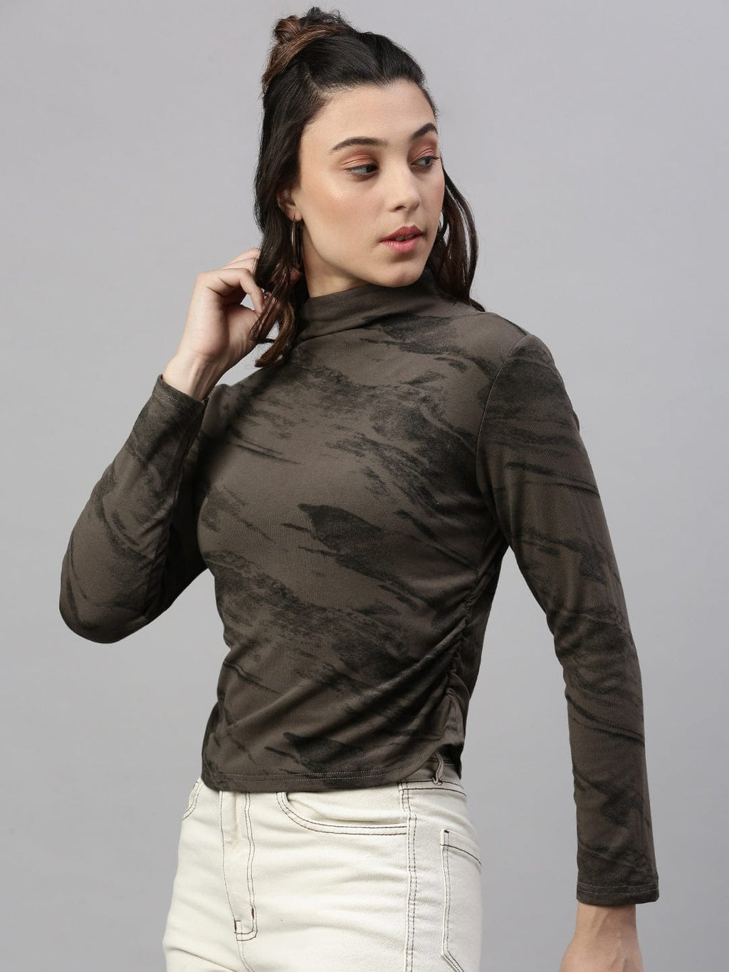 Women's Brown Top