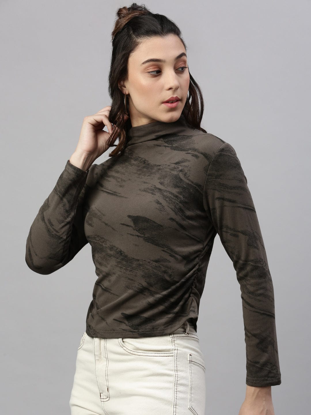Women's Brown Top