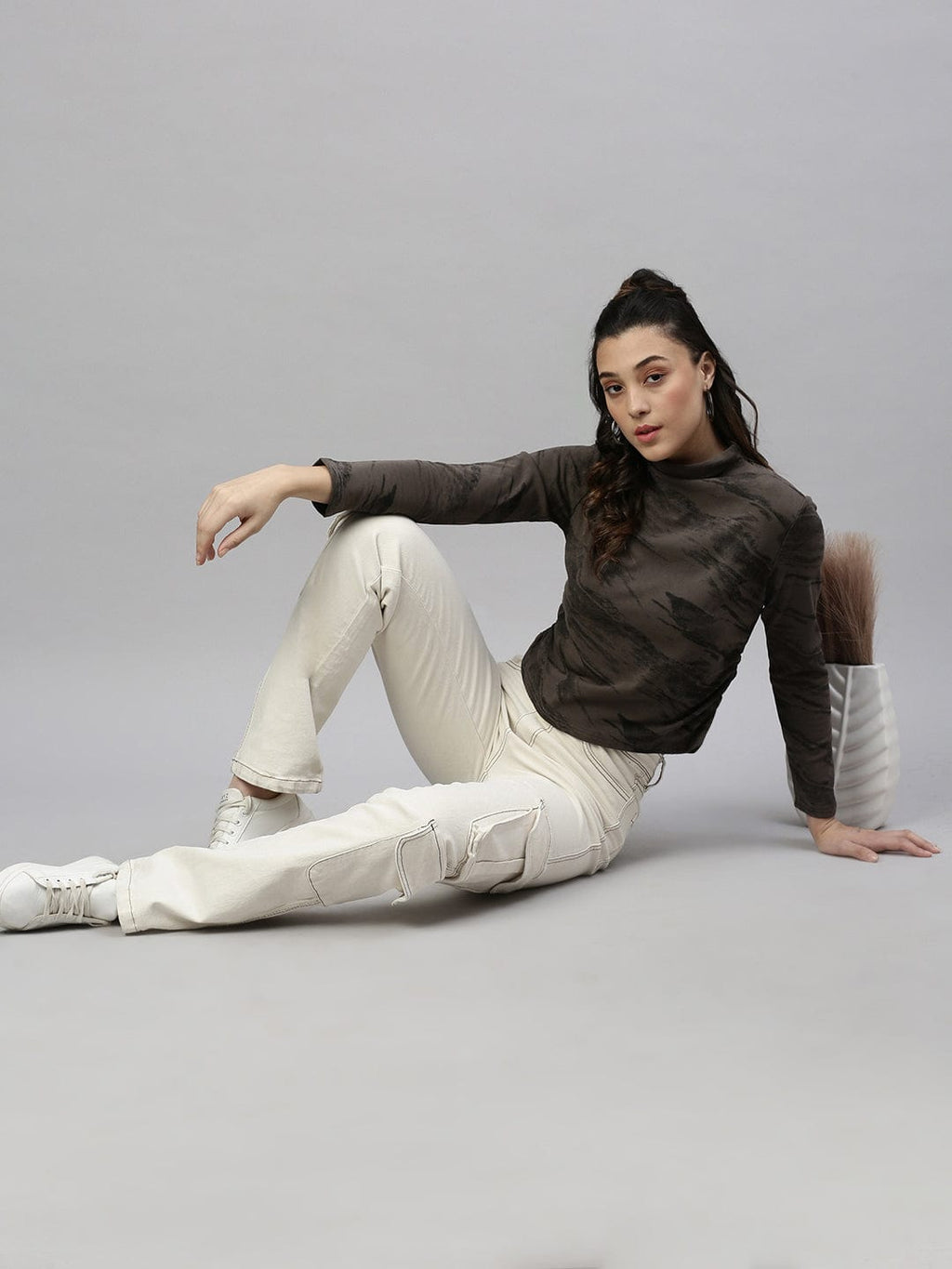 Women's Brown Top