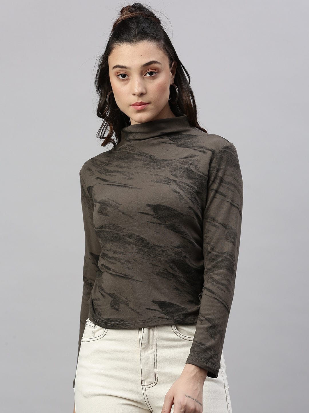 Women's Brown Top