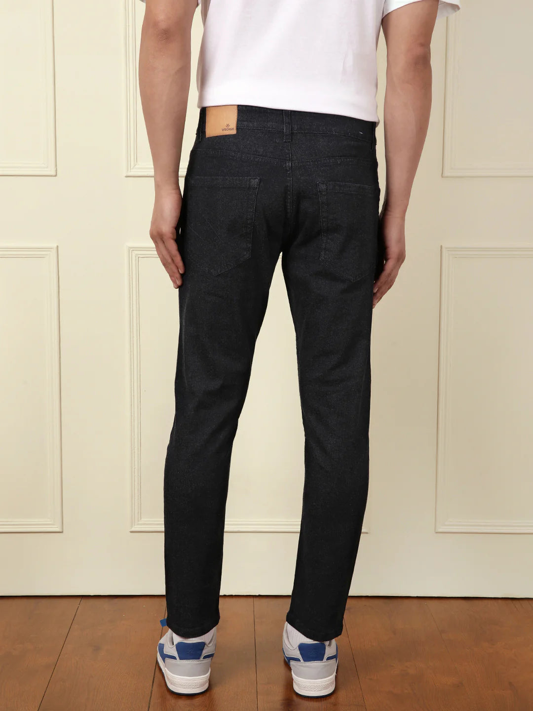Casual Skinny Crop Jeans | Black