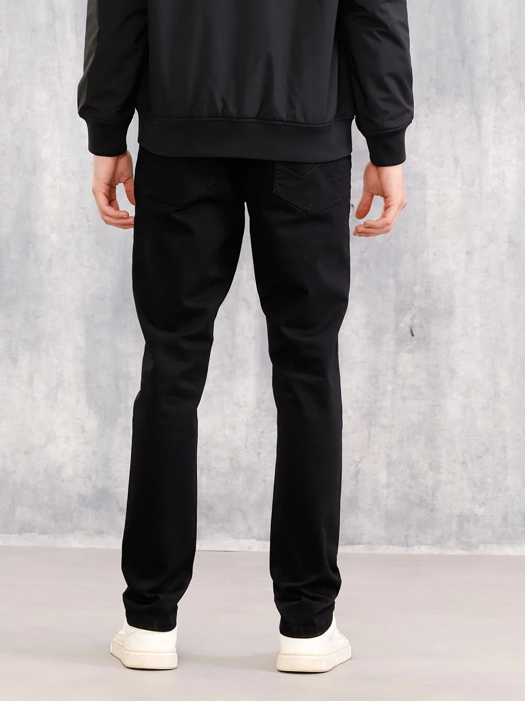 Slim Fit Stay Black Jeans  |  Black