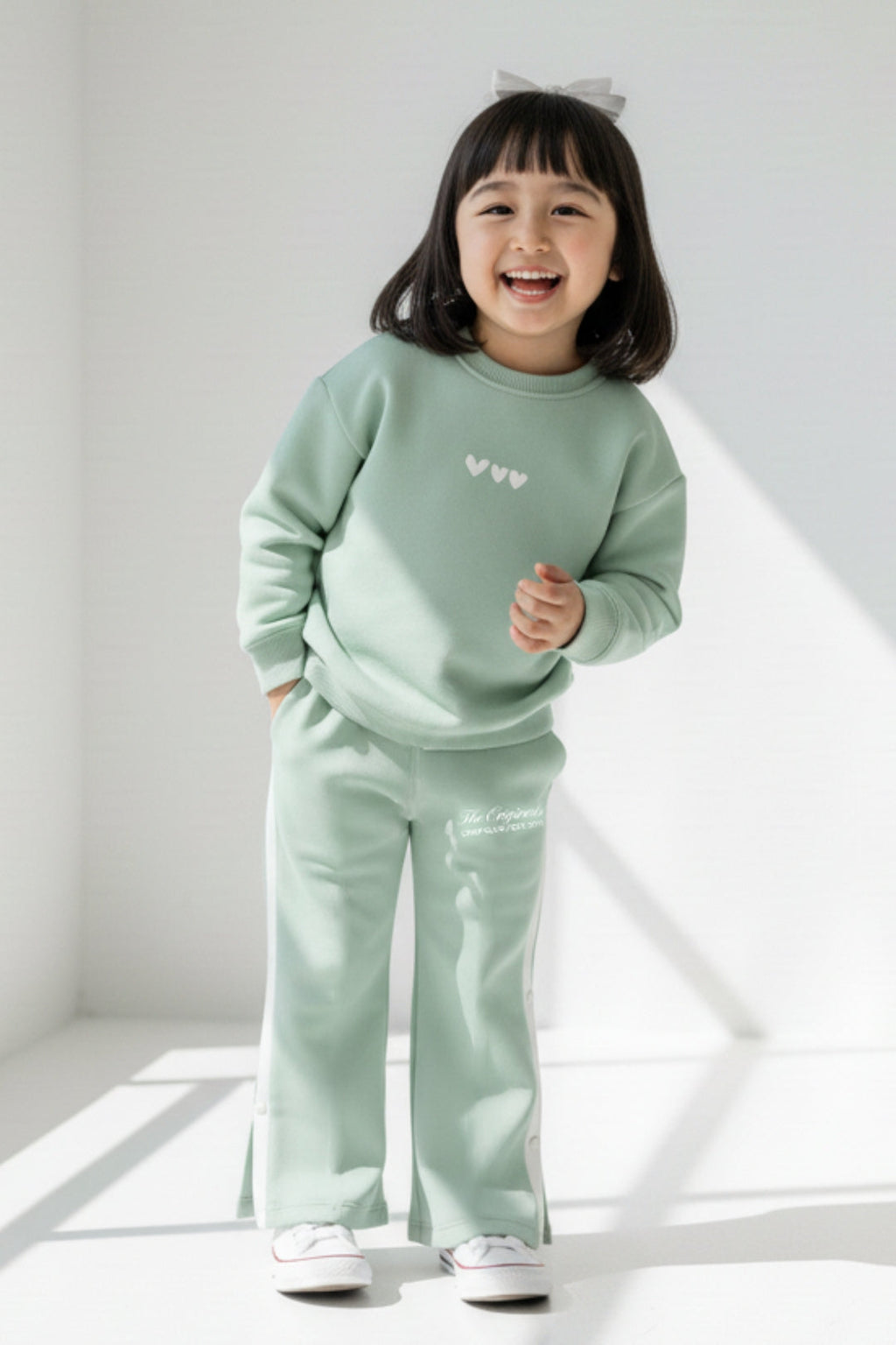 OG Green Hearts Co-Ord Set