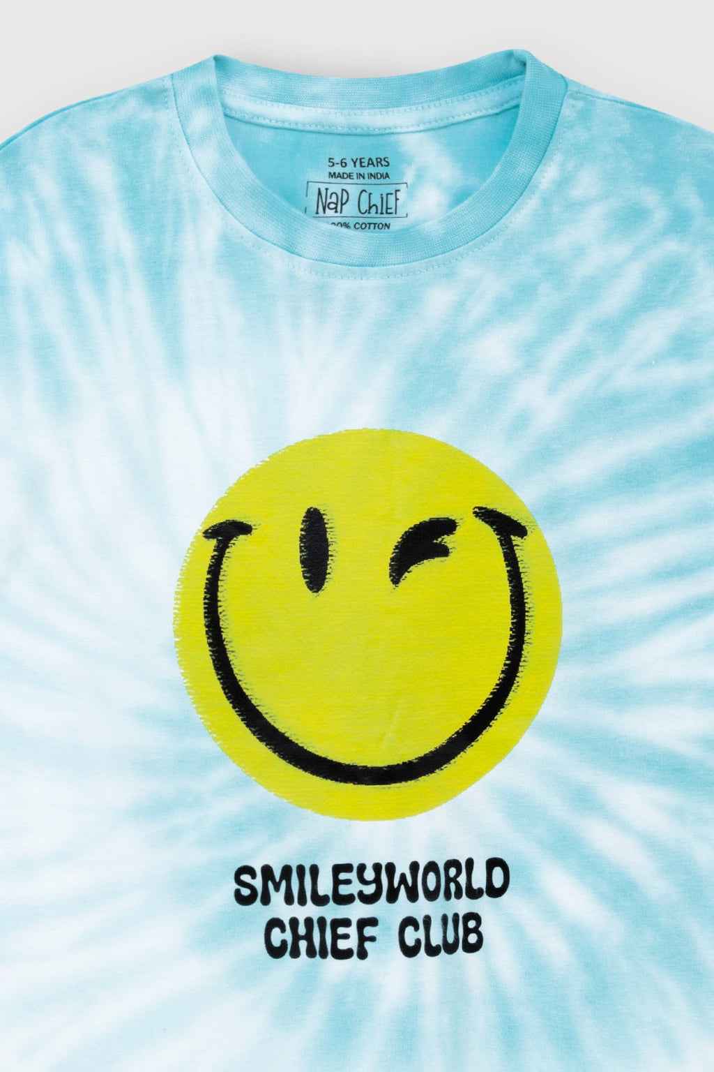 SMILEYWORLD Â® Tie and Dye Chief Club Co-Ord Set