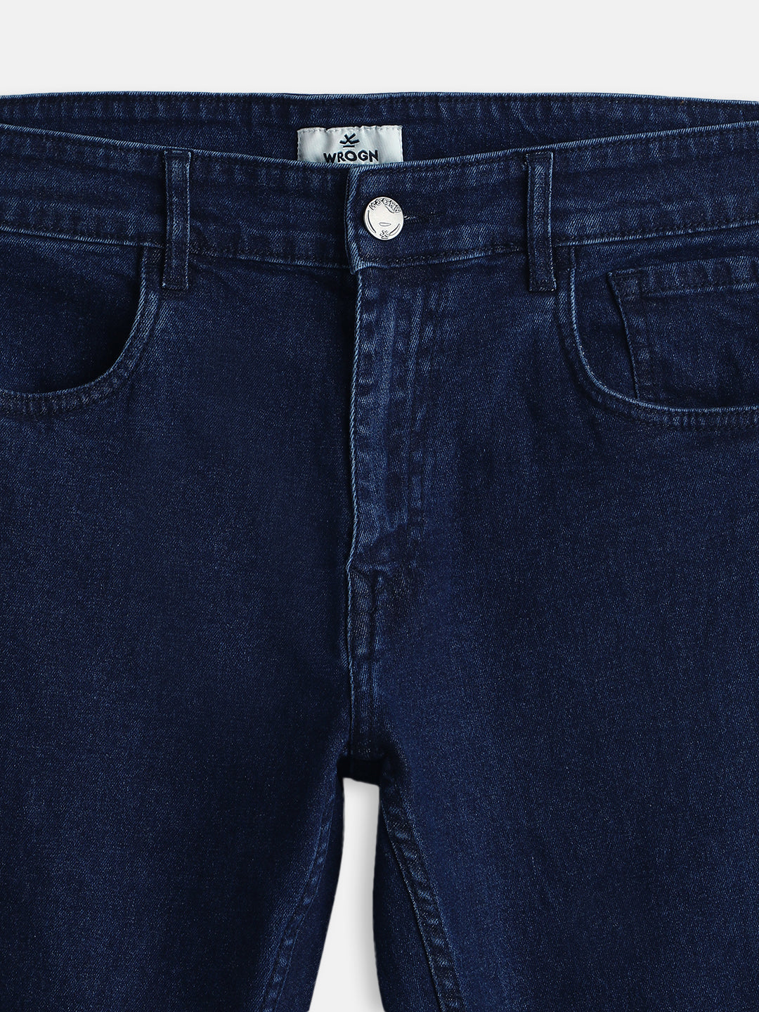 Vintage Skinny Crop Jeans | Dark Blue