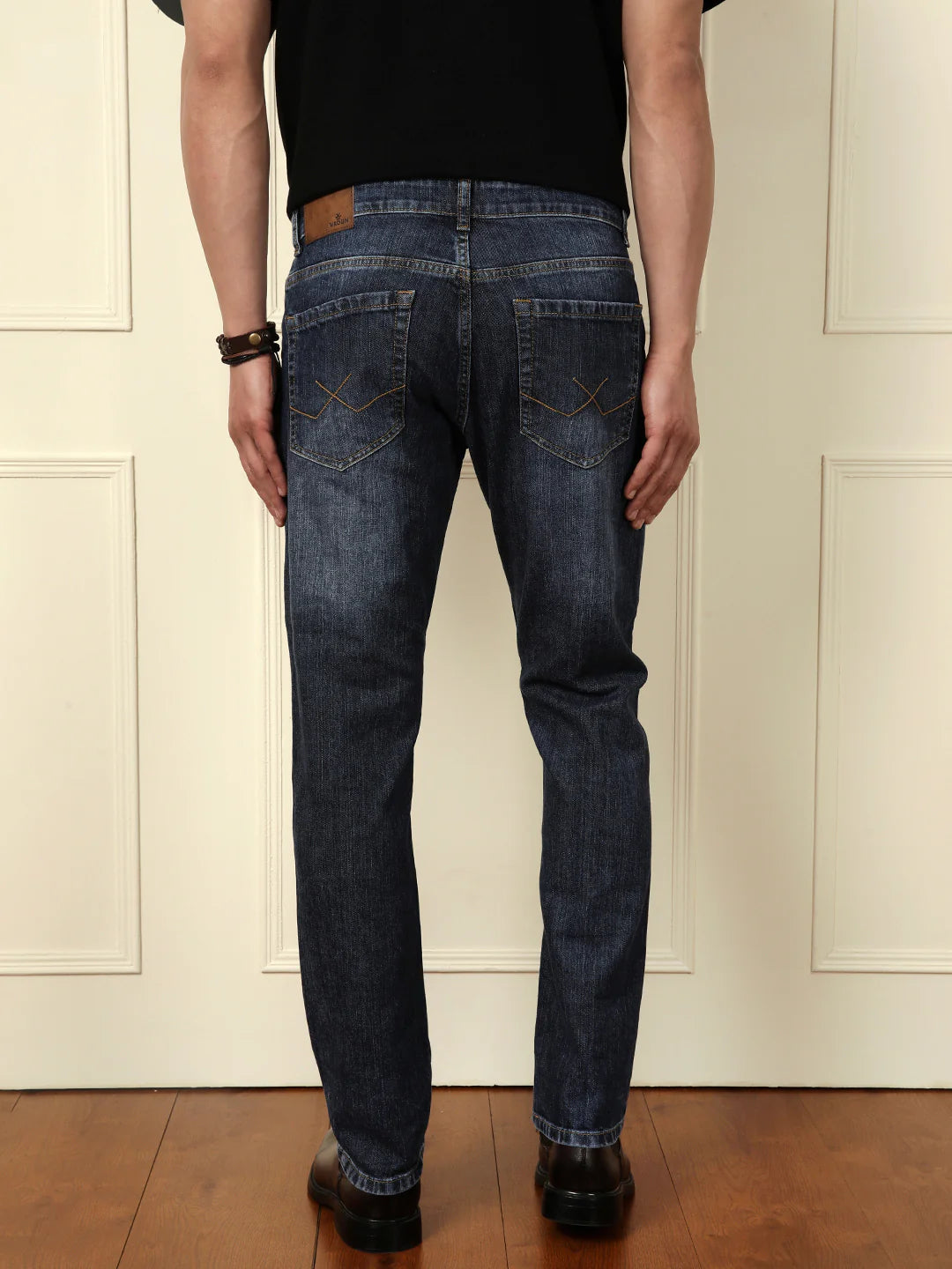 Faded Slim Fit Jeans | Blue