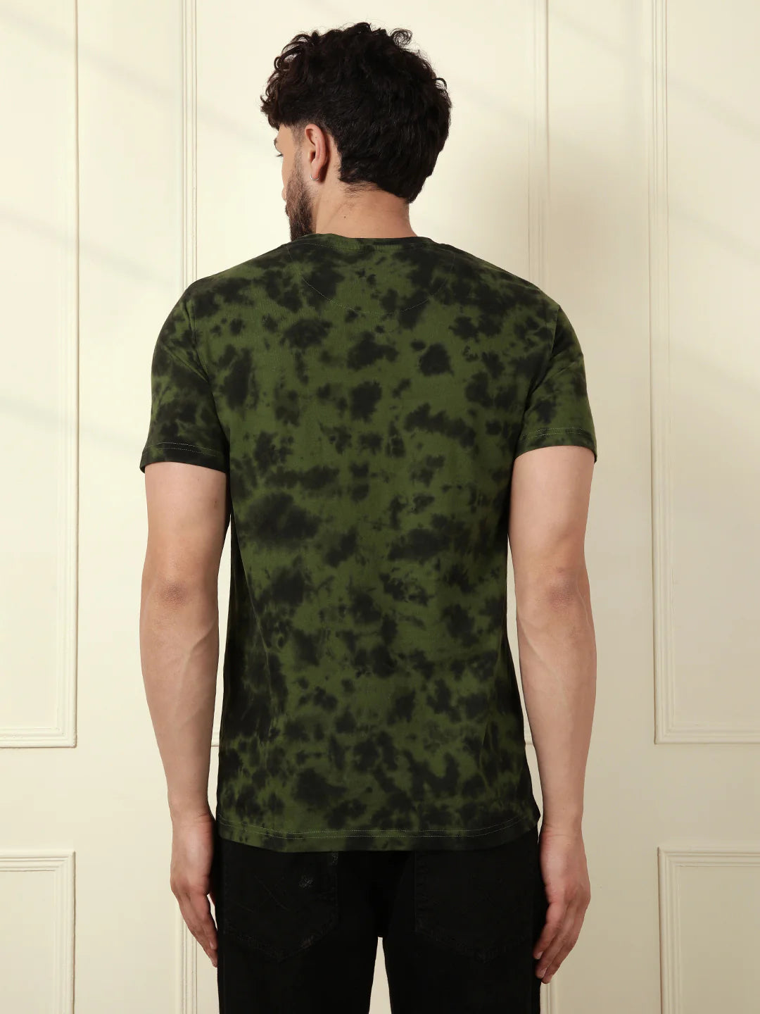 Washed Slim Fit T-Shirt | Dark Green