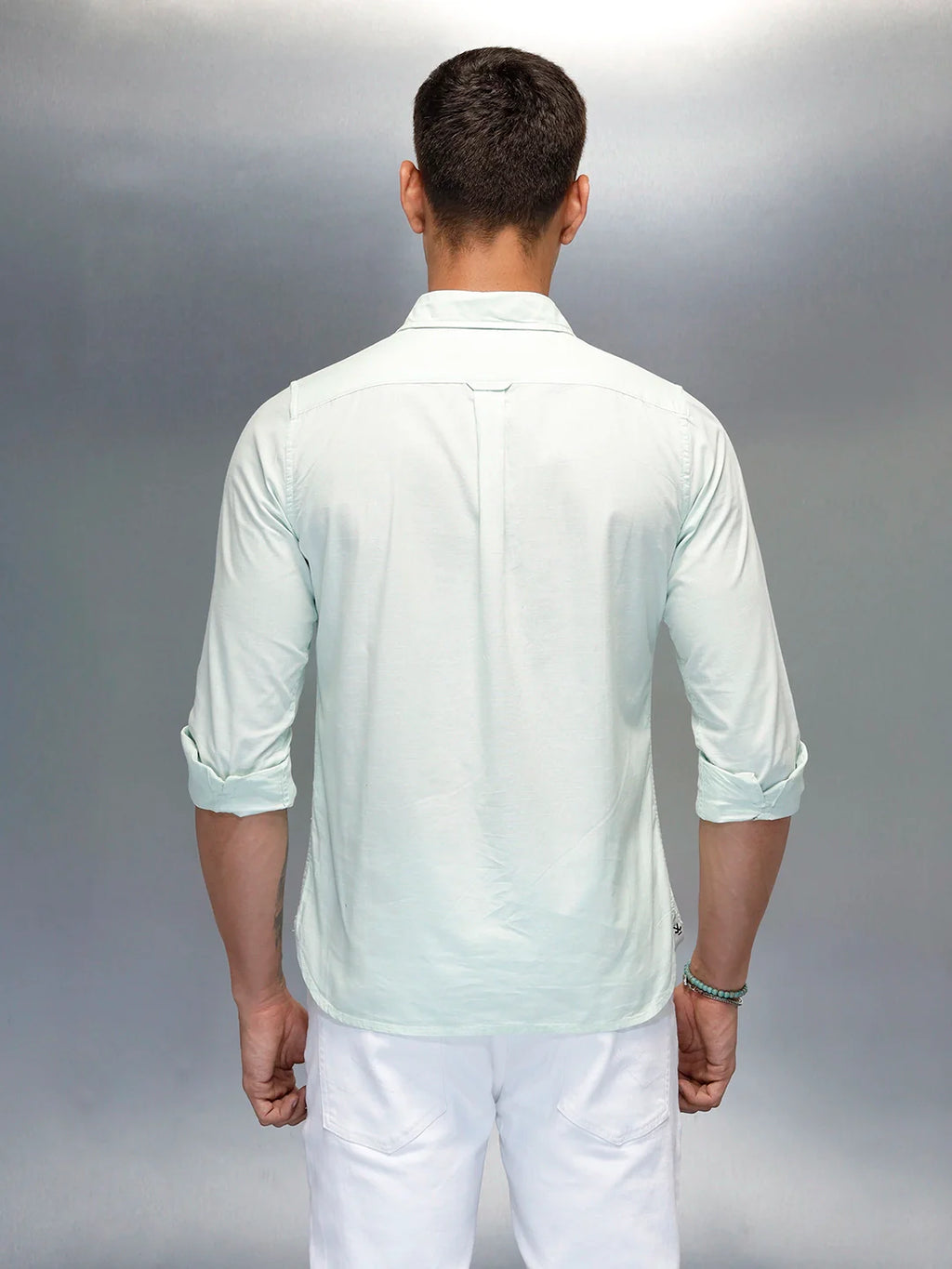 Men's Casual Slim Fit Shirt | Green