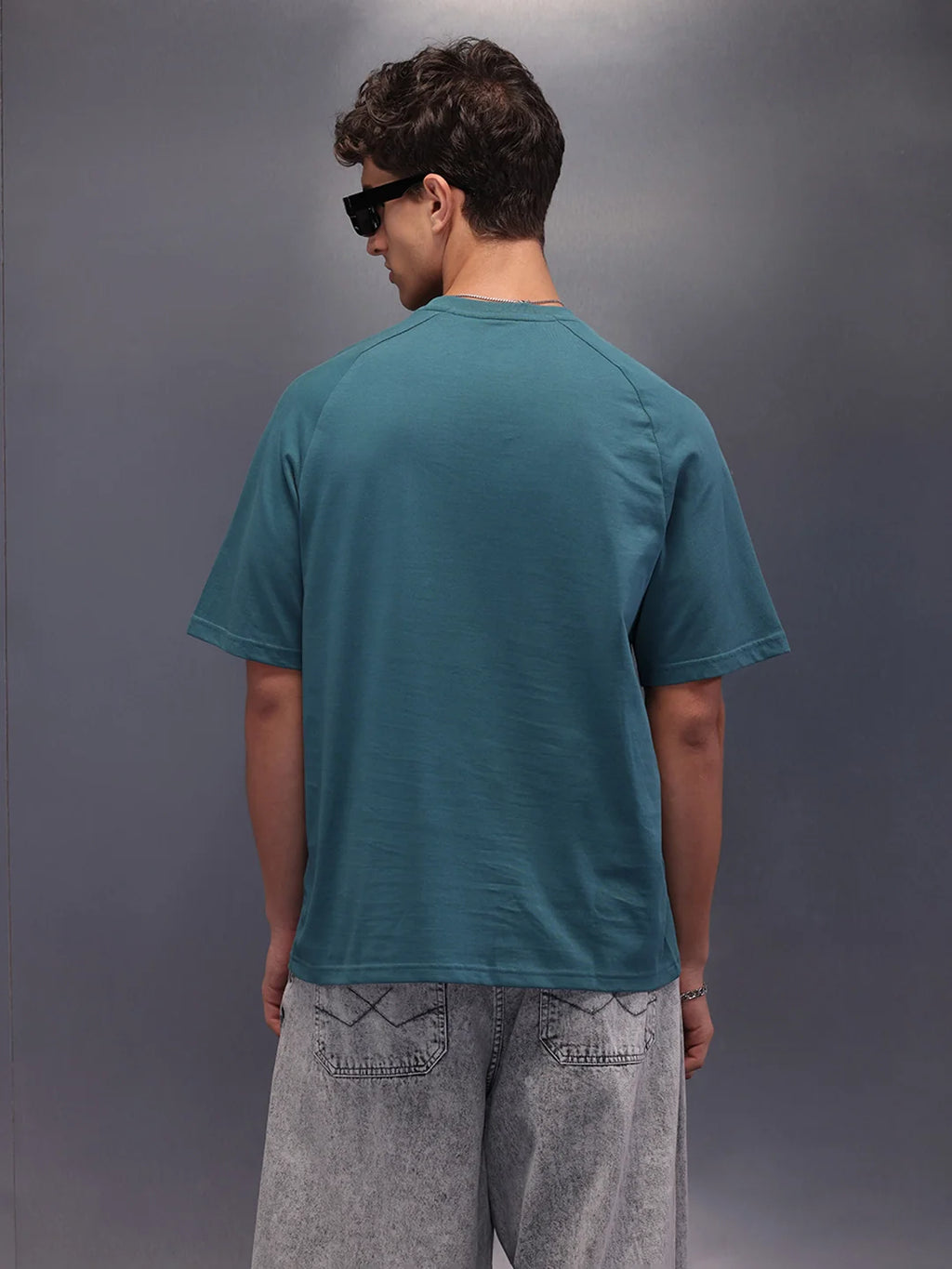 Stellar Placement Printed T-Shirt | Green