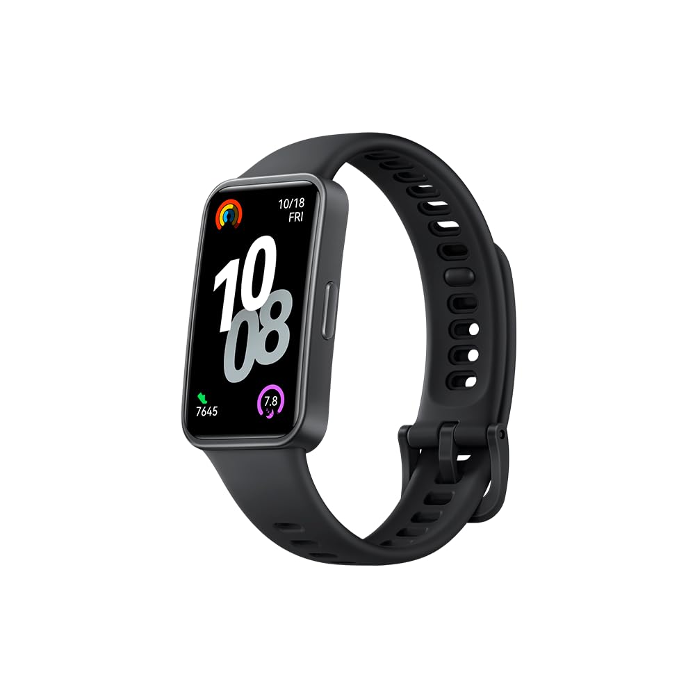 HUAWEI Band 10 Smartwatch with AI-Powered Fitness Monitoring, Pro-Level Sleep Analysis, Emotional Wellbeing Assistant,Streamlined Metallic Design,Fast Charging,iOS Android