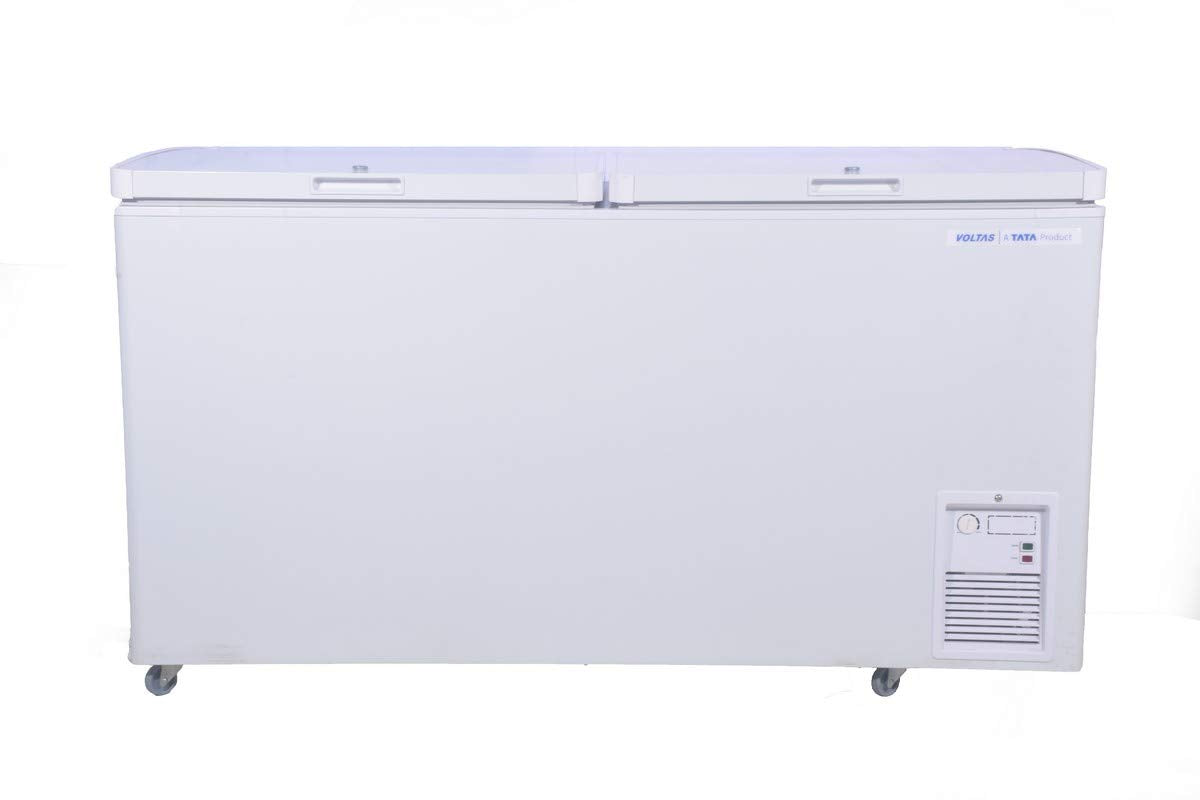 Voltas 500 L Double Door Standard Deep Freezer  (White, 500M SLF)