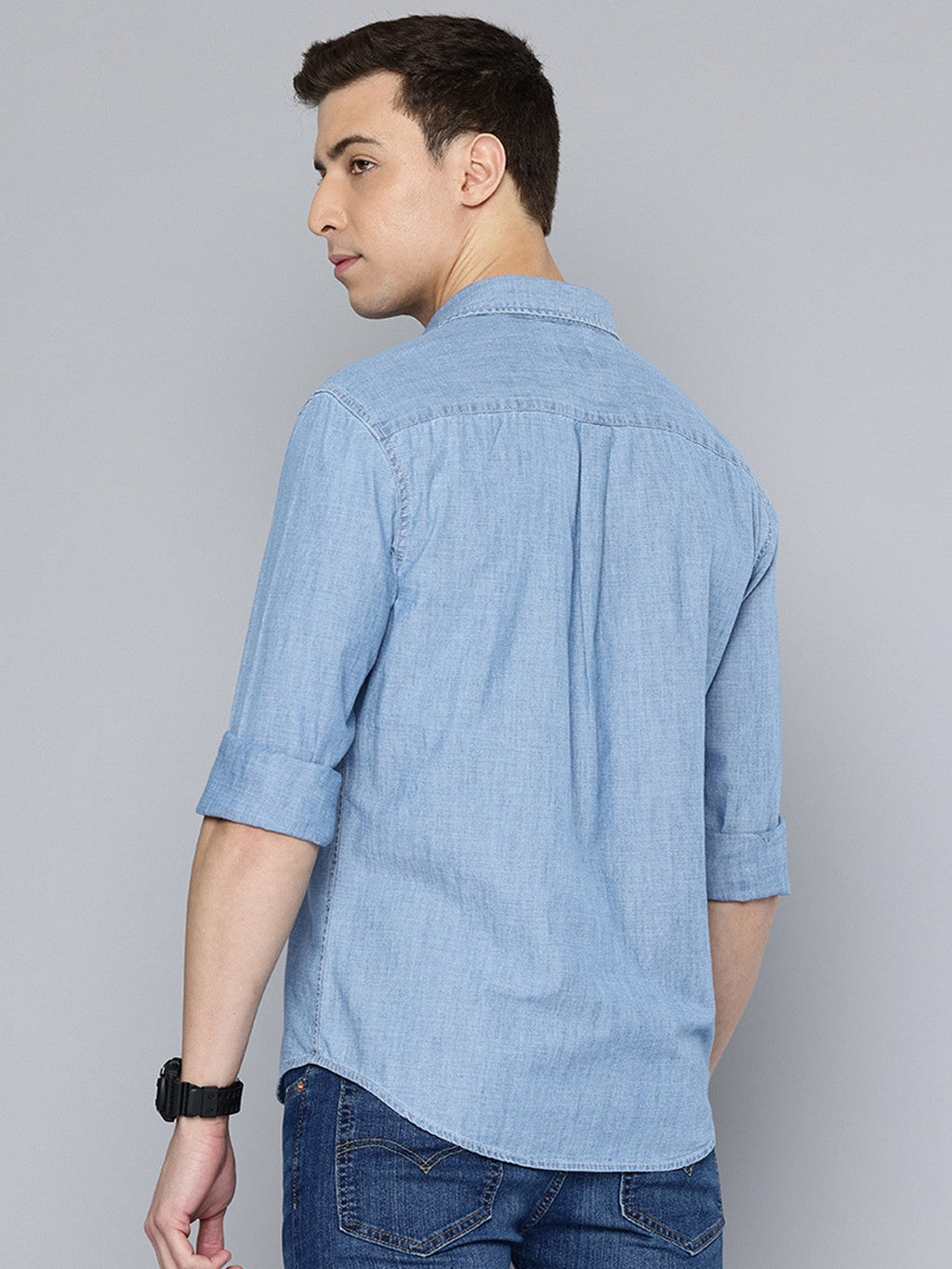 Men's Solid Regular Fit Shirt