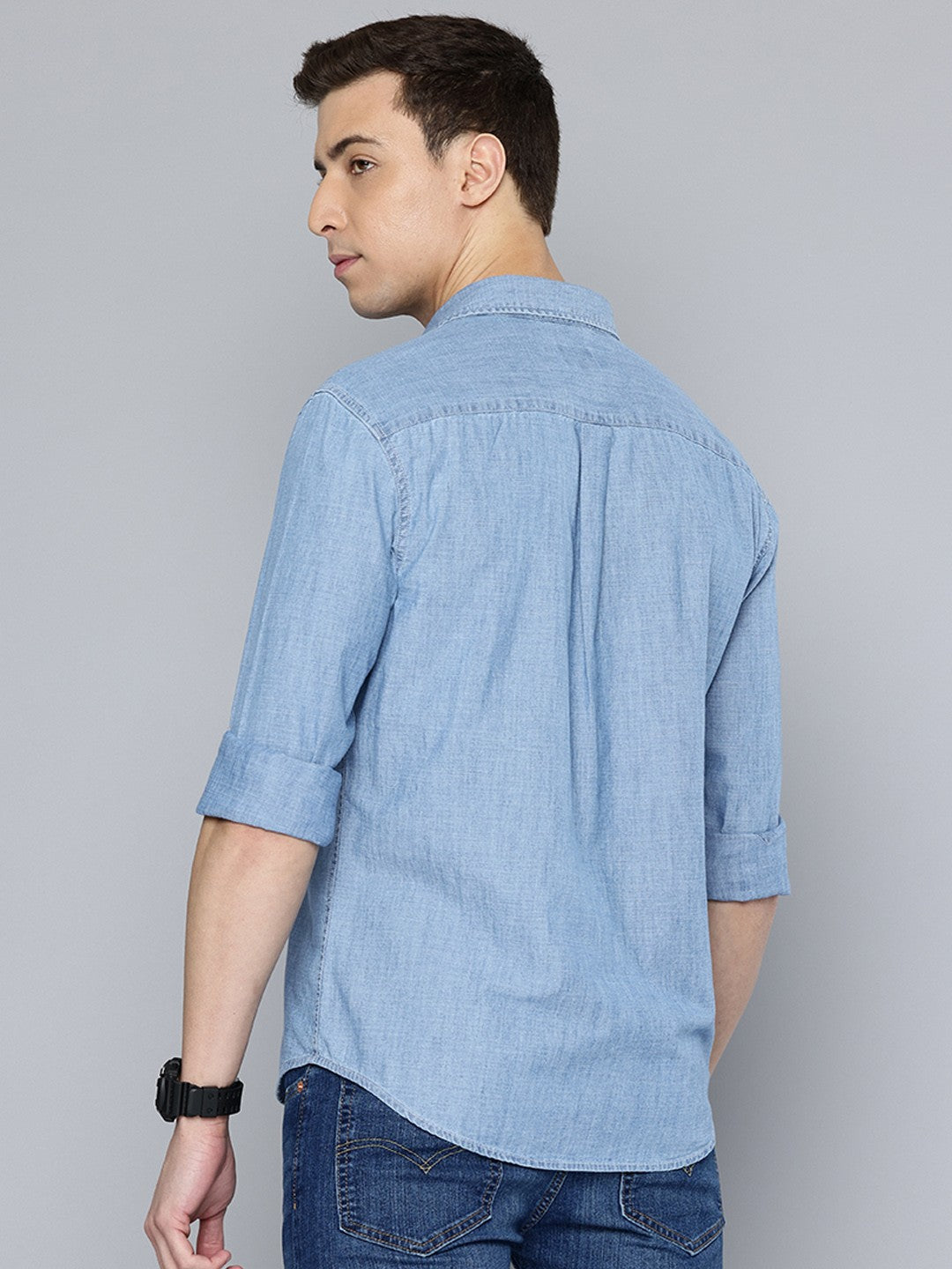 Men's Solid Regular Fit Shirt