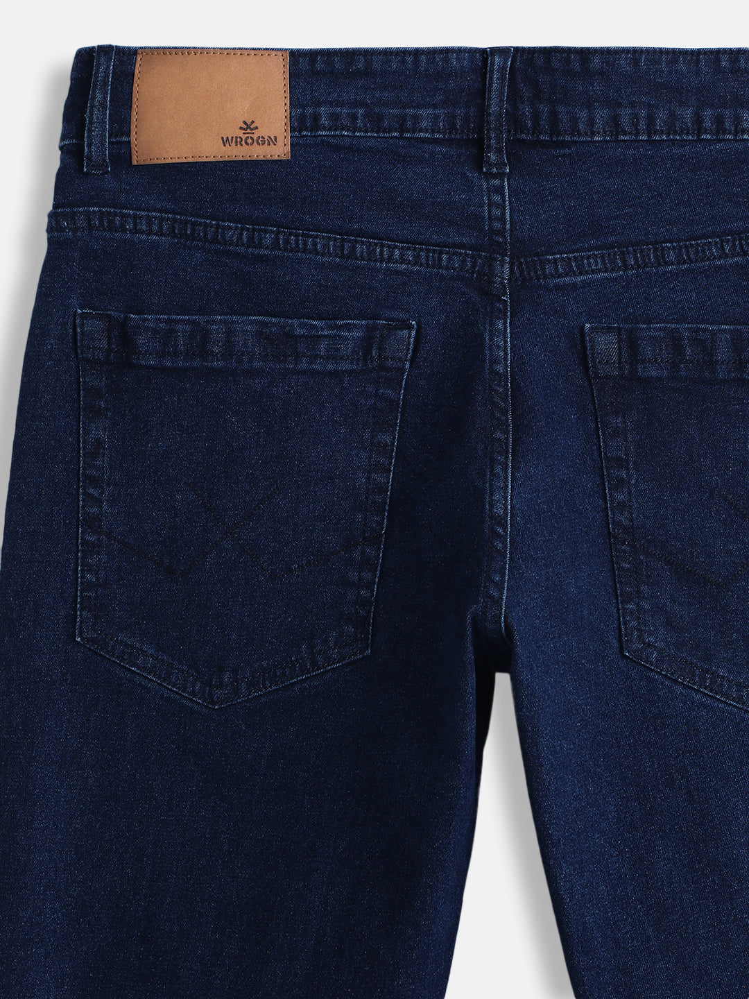 Vintage Skinny Crop Jeans | Dark Blue
