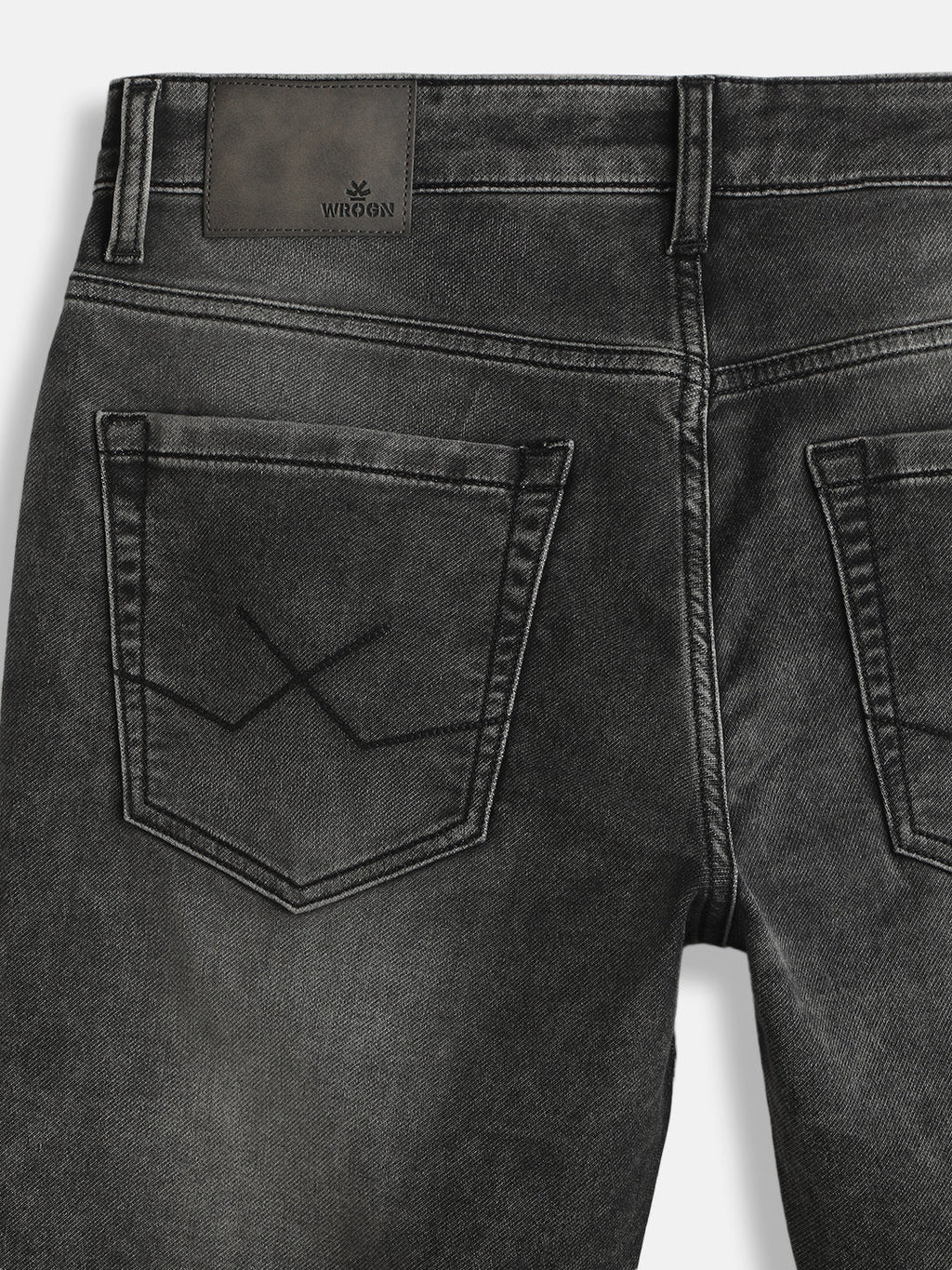 Dark Grey Slim Tapered Jeans