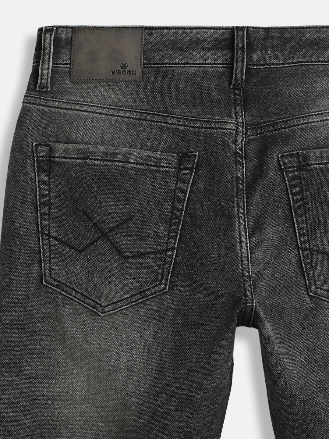 Dark Grey Slim Tapered Jeans