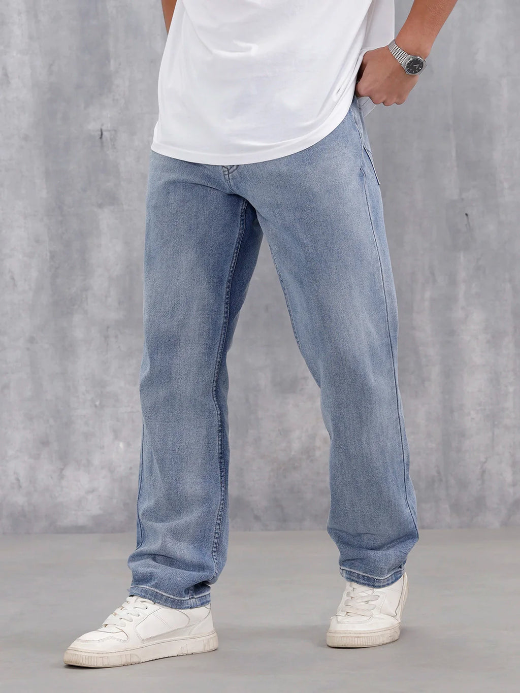 Men's Casual Anti Fit Jeans | Super Stone