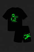 Batman Glow In The Dark Shorts Set