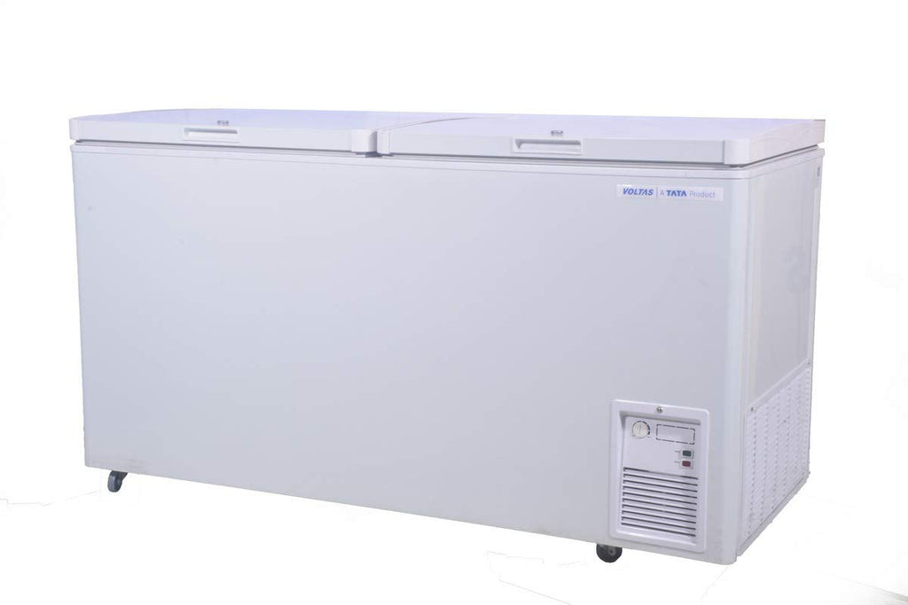 Voltas 500 L Double Door Standard Deep Freezer  (White, 500M SLF)
