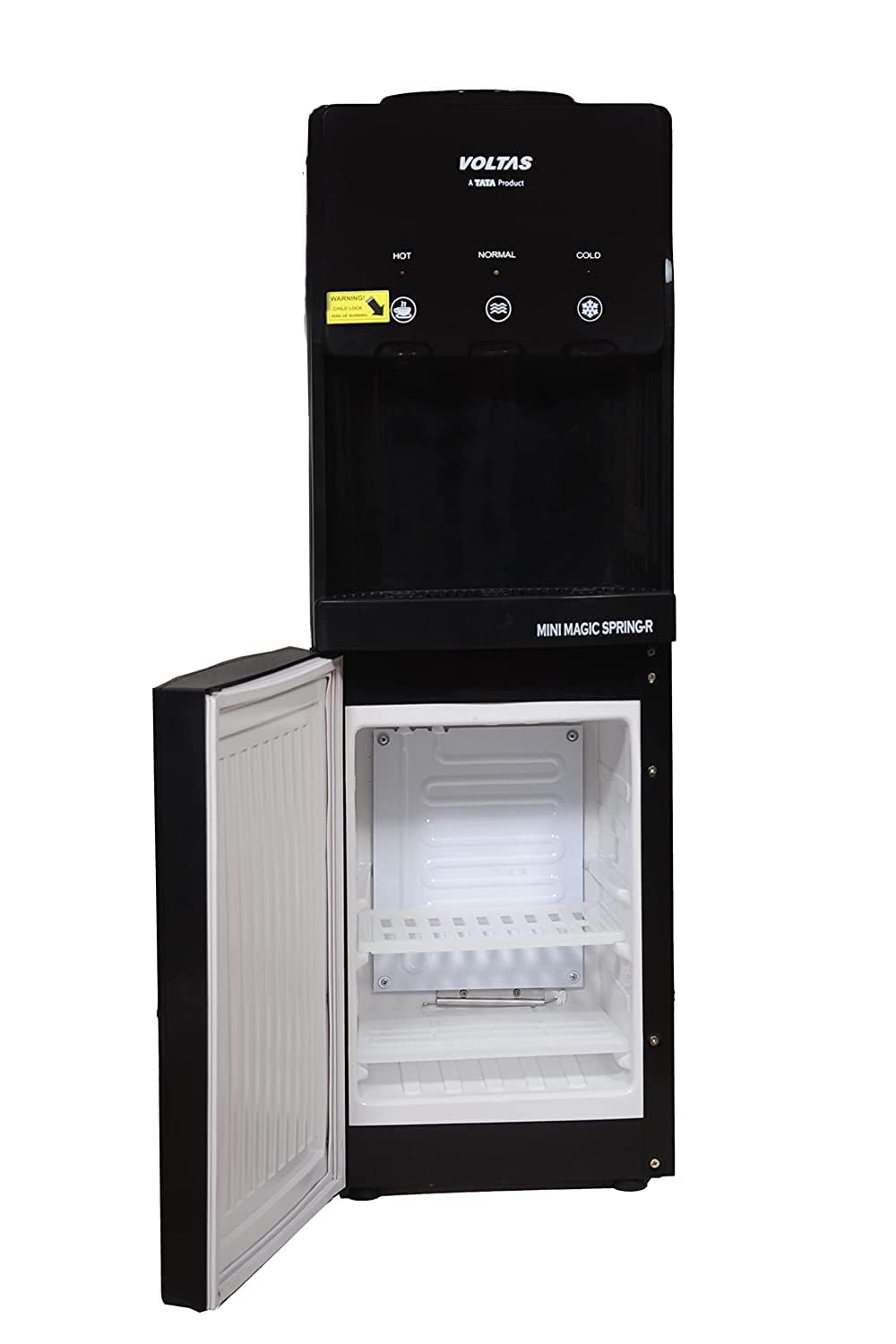 Voltas Floor Mounted Water Dispenser Minimagic Spring R V Plus Black