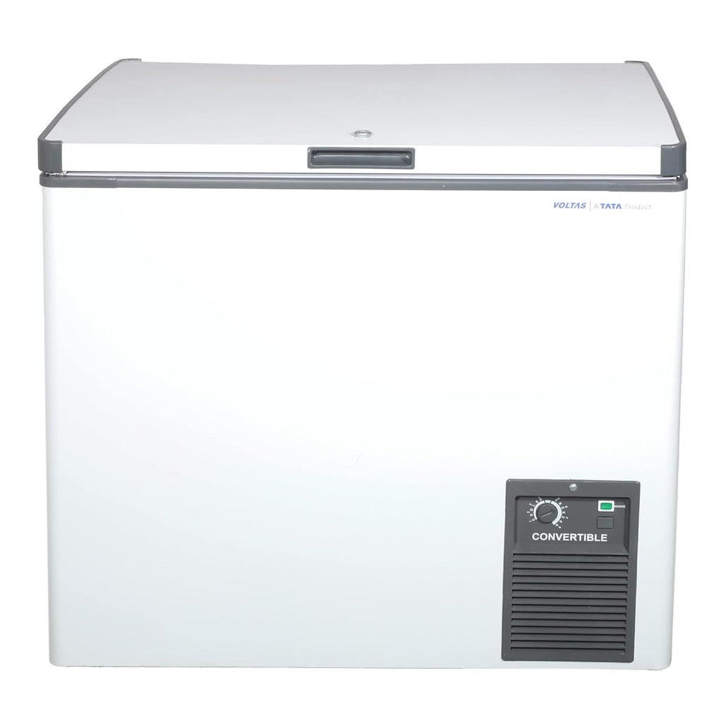 Voltas 205 SD CF Single Door Deep Freezer, 205 Liters, White