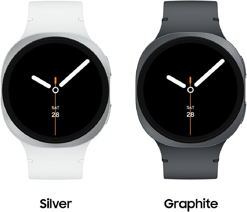 Samsung Galaxy Watch 8 (2025) 40mm Bluetooth Smartwatch, Cushion Design, Fitness Tracker, Sleep Coaching, Running Coach, Energy Score, Heart Rate Tracking