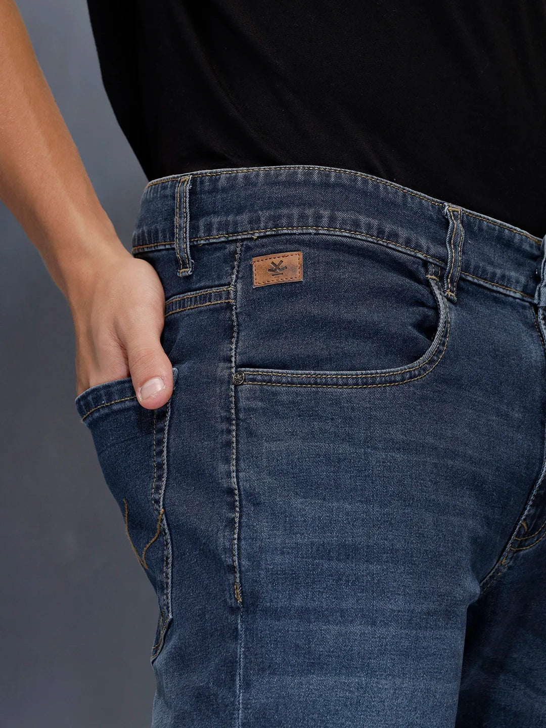 Men's Casual Slim Fit Denim Jeans  | Blue