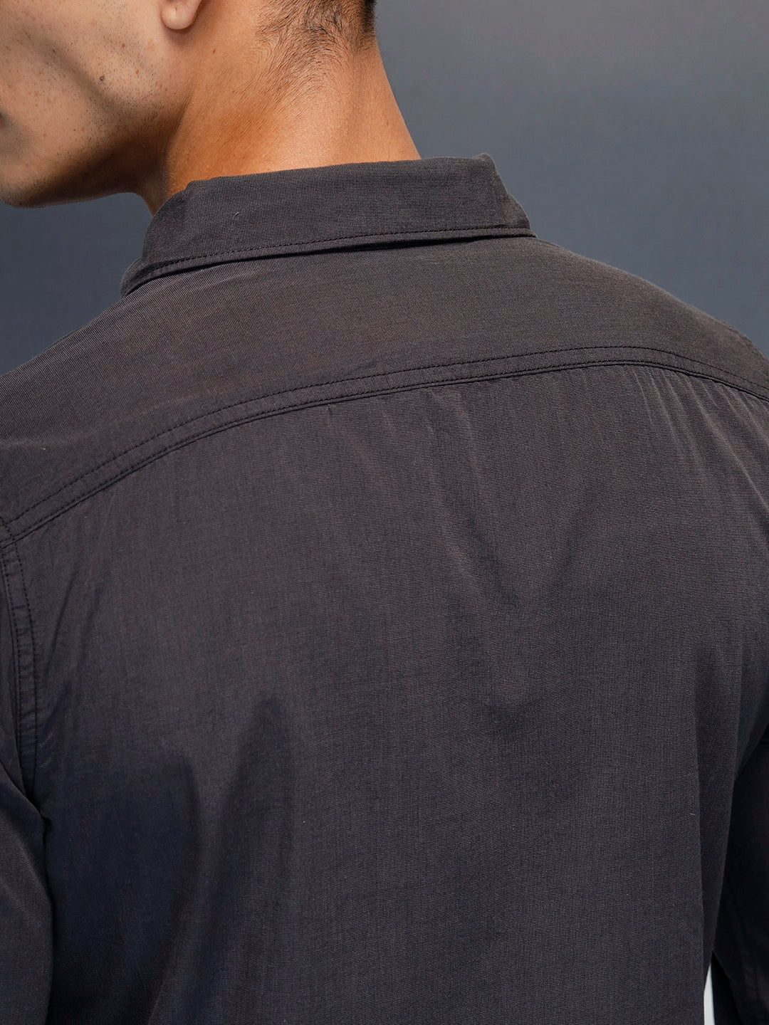 Men's Casual Slim Fit Shirt | Grey