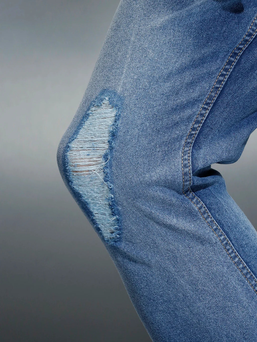 Men's casual slim fit jeans | Blue