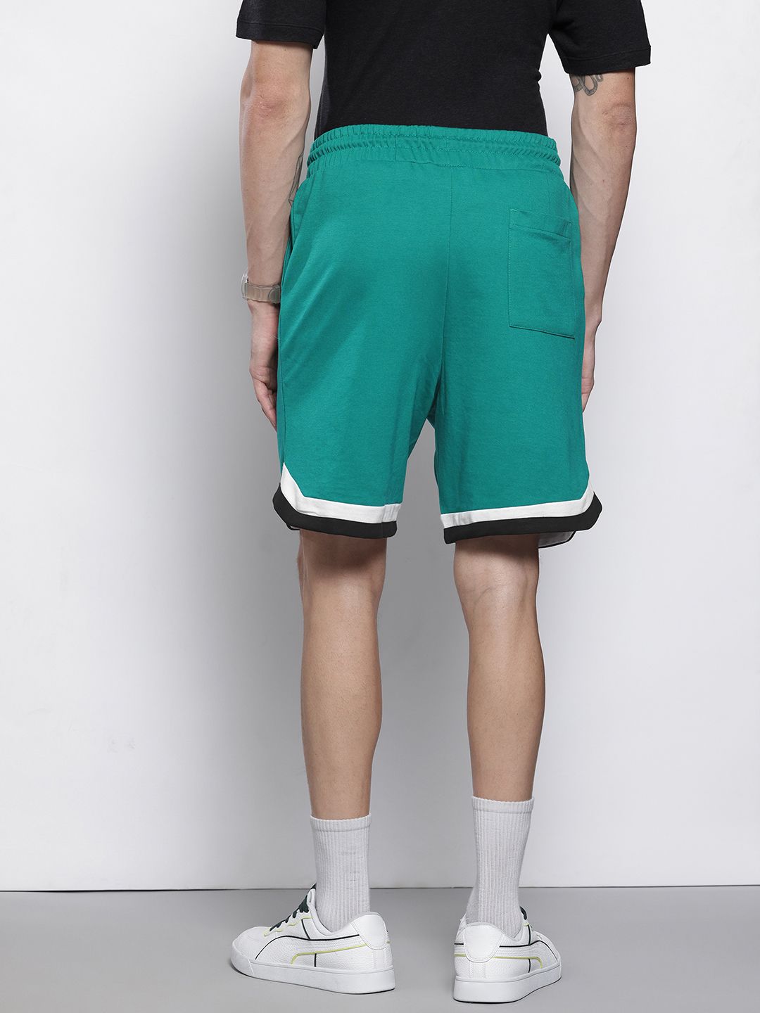 Men's Varsity Print Loose Fit Shorts