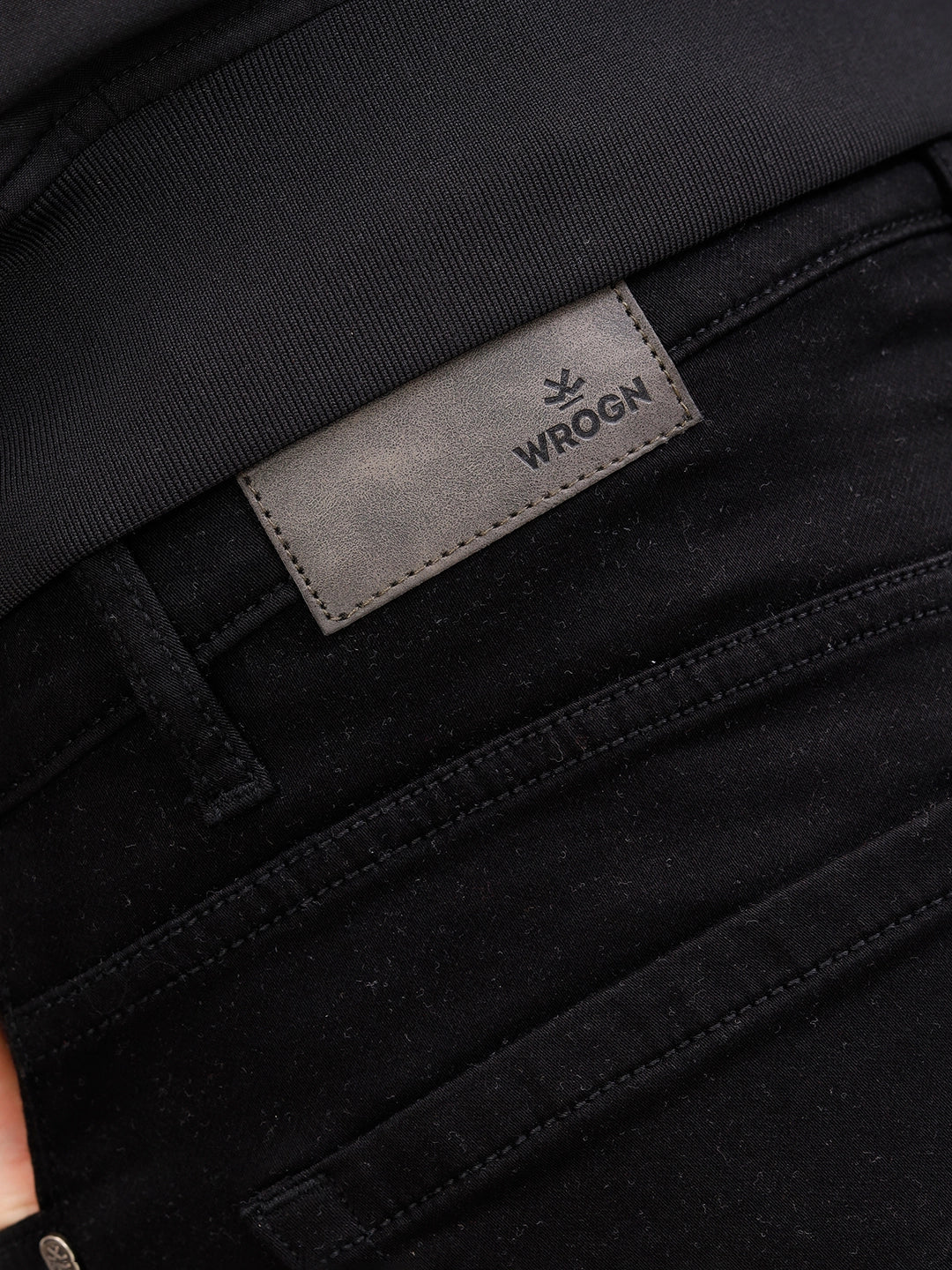 Slim Fit Stay Black Jeans  |  Black