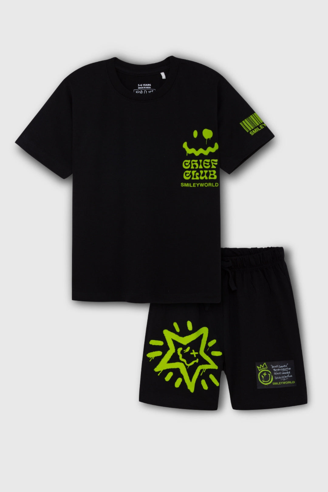SMILEYWORLD Â® Neon Chief Club Co-Ord Set