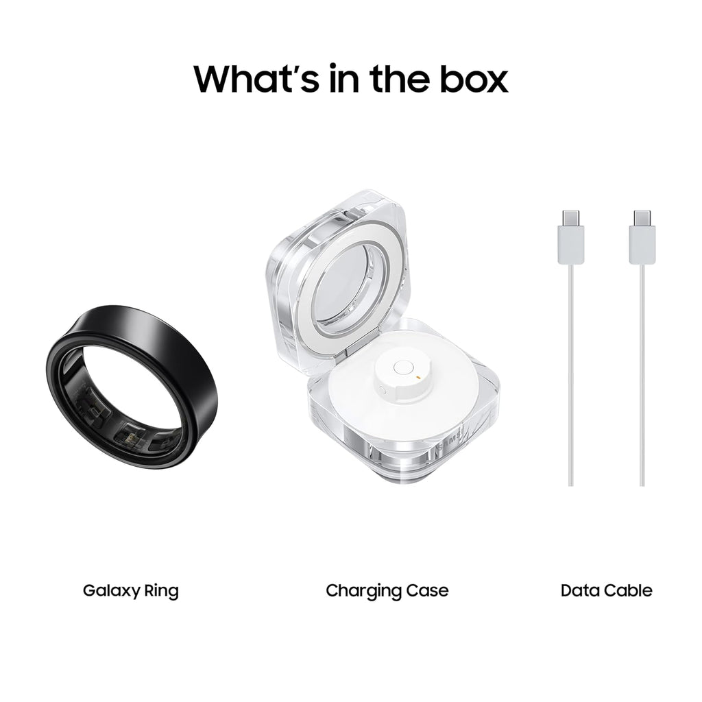 Samsung Galaxy Ring, with Smart AI, Size First W/Sizing Kit, No App Subscription, Fitness Monitor, Sleep Tracker, Up to 7-Day Battery