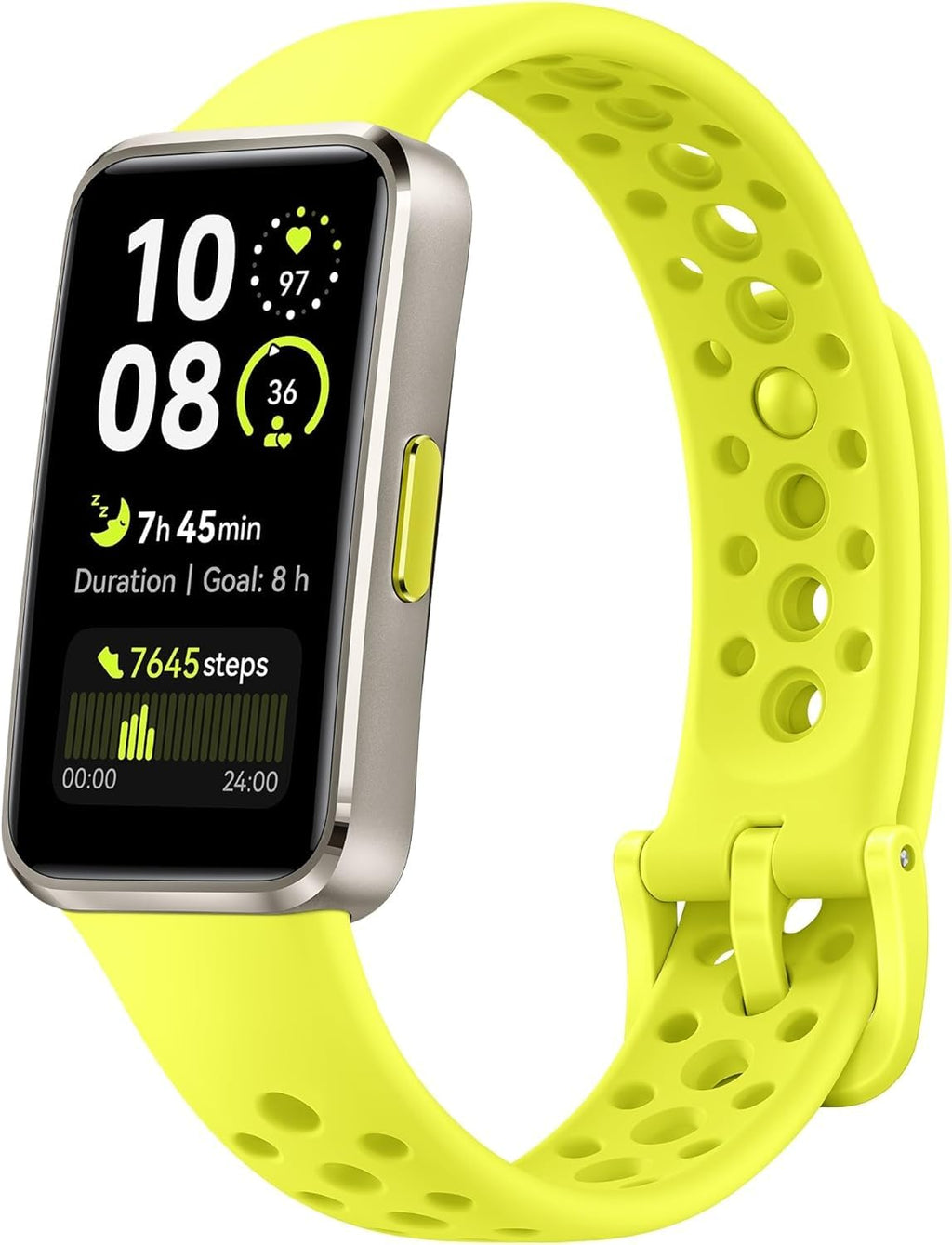 HUAWEI Band 10 Smartwatch with AI-Powered Fitness Monitoring, Pro-Level Sleep Analysis, Emotional Wellbeing Assistant,Streamlined Metallic Design,Fast Charging,iOS Android