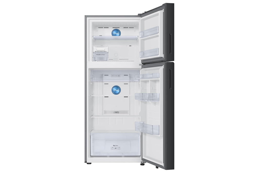 Samsung 396 L, 2 Star, Convertible 5-in-1, Digital Inverter, Frost Free Double Door (RT41DB6A4B22HL, Clean Black)