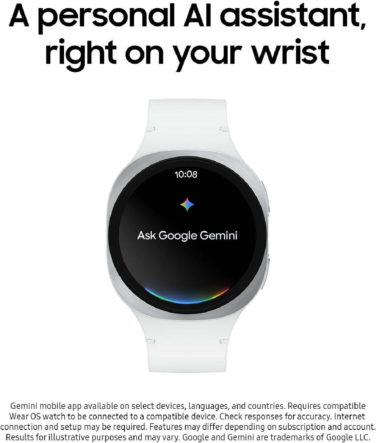 Samsung Galaxy Watch 8 (2025) 44mm Bluetooth Smartwatch, Cushion Design, Fitness Tracker, Sleep Coaching, Running Coach, Energy Score, Heart Rate Tracking