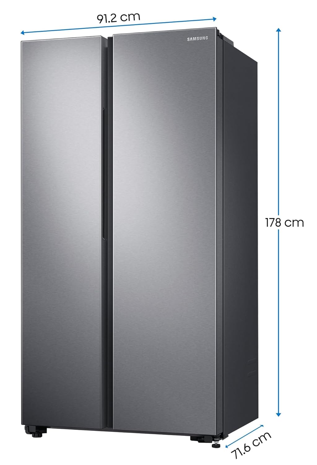 Samsung 700 L SBS Star Inverter Frost Free Side by Side Refrigerator RS72R5011SL RL STNLS(Used Condition)