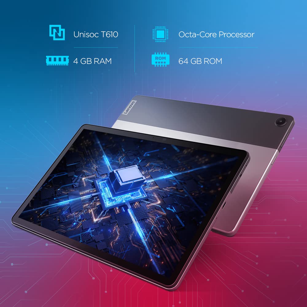 Lenovo Tab M10 FHD 3rd Gen (10.1 inch (25.65 cm), Voice Calling), Storm Grey
