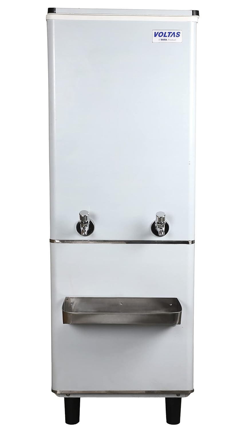 Voltas Steel Normal And Cold Water Cooler, 40/80 Fss, Storage Capacity -80 Liters, Cooling Capacity- 40 Liters, White