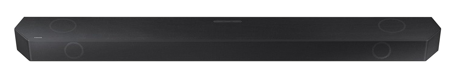 Samsung 656 W 11.1.4 ch (HW-Q990D/XL) Wireless Dolby Atmos Soundbar with Subwoofer, Center/Up/Side Firing Speakers, Surround Sound, Built-in Alexa, AirPlay2, Wi-Fi, Bluetooth, HDMI (Graphite Black)