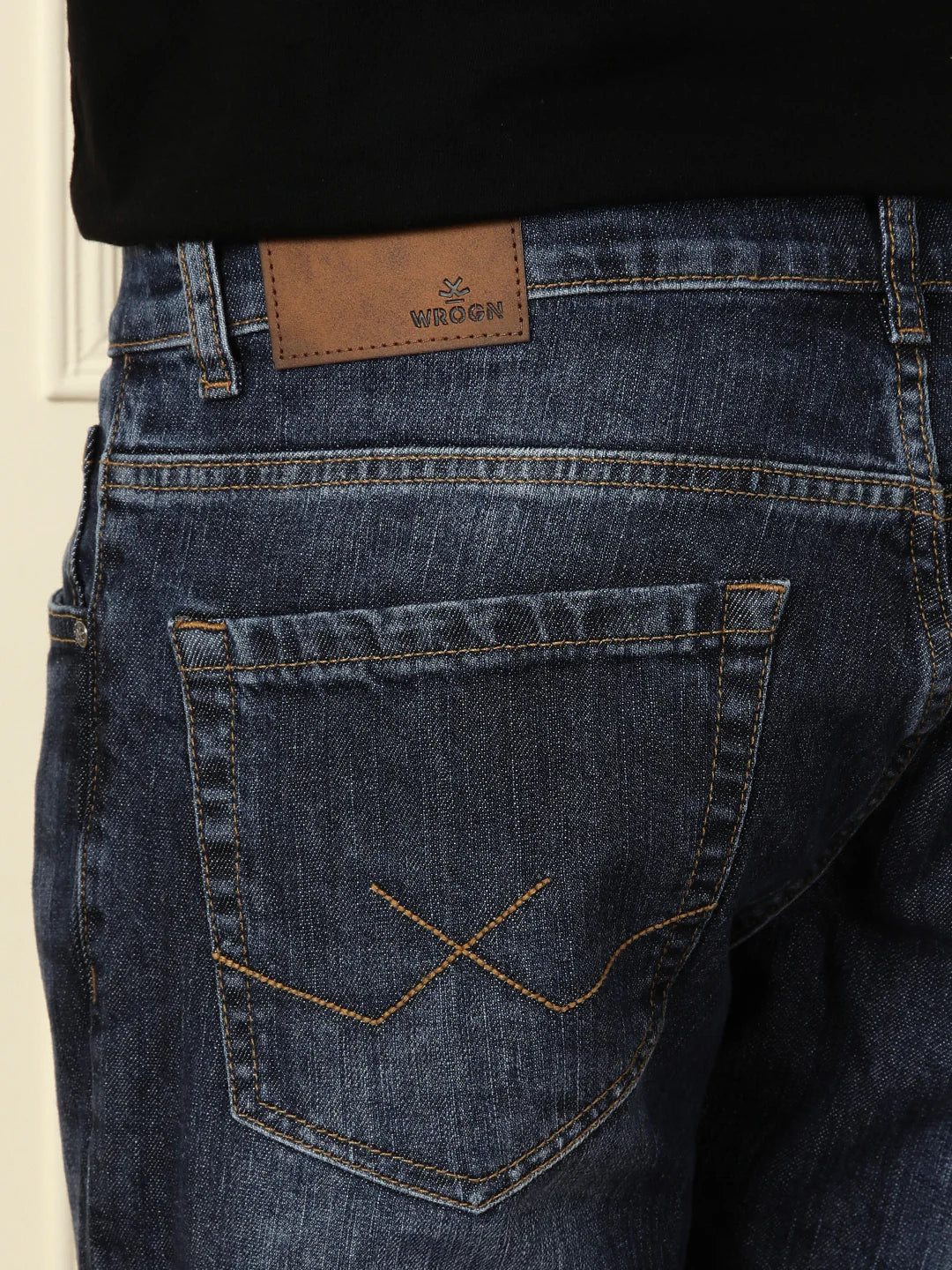 Faded Slim Fit Jeans | Blue