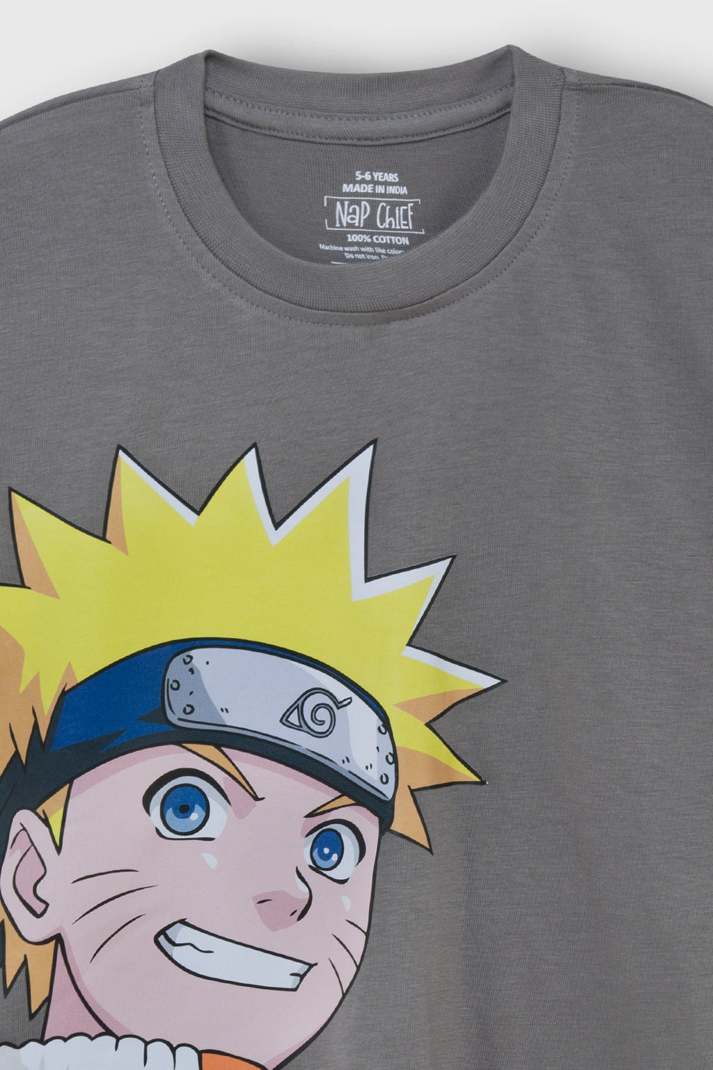 Naruto Iconic Grey Short Set